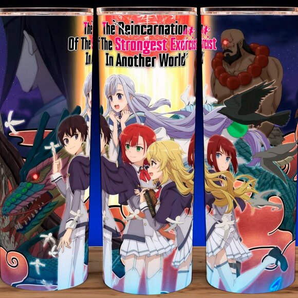 The Reincarnation of the Strongest Exorcist in Another World Anime Cup Tumbler - Picture 1 of 3